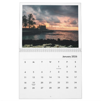 Big Island, Small Moments 2026 Calendar Kalender