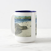 Big Island Zee Turtle Coffee Mok (Voorkant links)