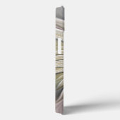 Big Ivory Flower, Abstract Modern Fractal Art Case-Mate iPhone Case (Achterkant / Rechts)