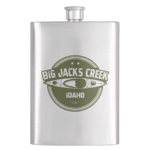 Big Jacks Creek Wild en de Schilderachtig rivier d Flacon