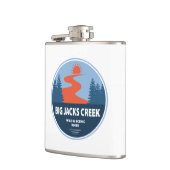 Big Jacks Creek Wild en de Schilderachtig rivier I Heupfles (Links)