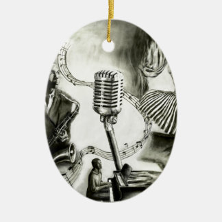 Big Jazz Keramisch Ornament