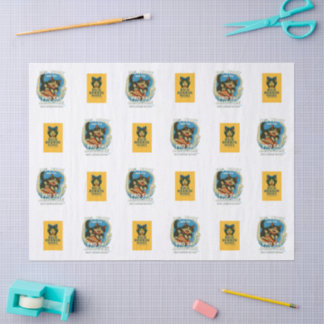 Big Jerry and Rick Herrin Books Logo Tissue Paper Tissuepapier