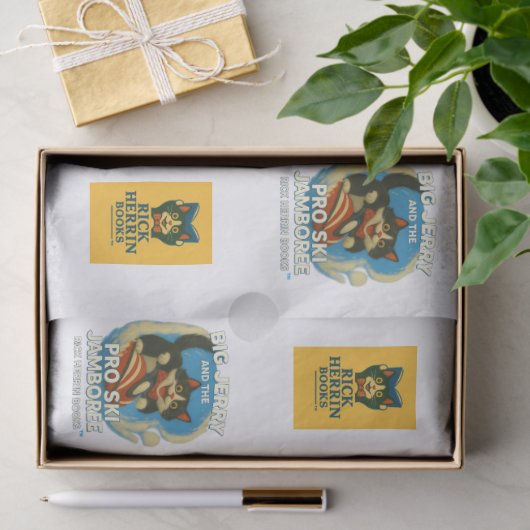 Big Jerry and Rick Herrin Books Logo Tissue Paper Tissuepapier (Geschenk)