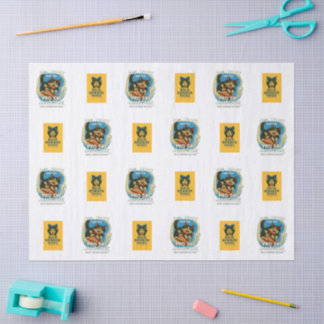Big Jerry en Rick Herrin Boeken Logo Tissue Papier