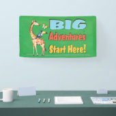 Big Jungle Adventures Teacher Classroom Spandoek (Beurs)