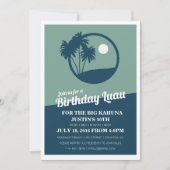 Big Kahuna BBQ Invitation d'anniversaire (Devant)