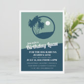 Big Kahuna BBQ Invitation d'anniversaire (Debout devant)