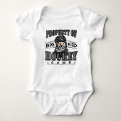 Big Kind Hockey Camp Black Helmet Romper (Voorkant)
