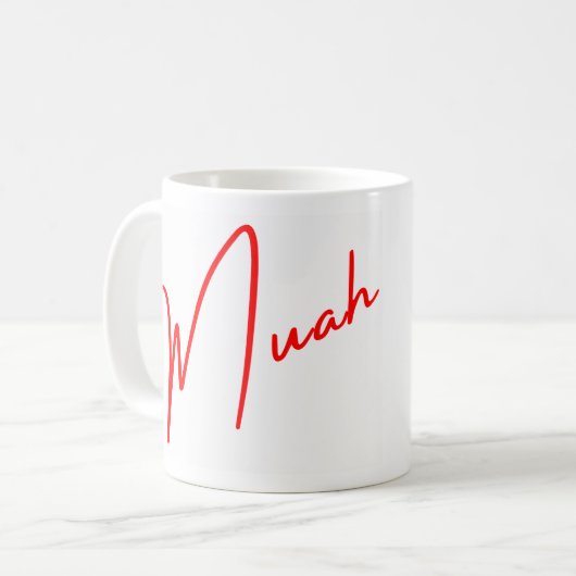 Big Kiss Mug (Devant gauche)
