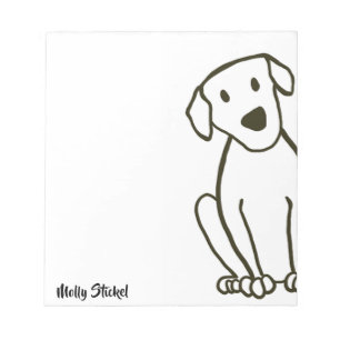 Big Lab Dog Notitieblok