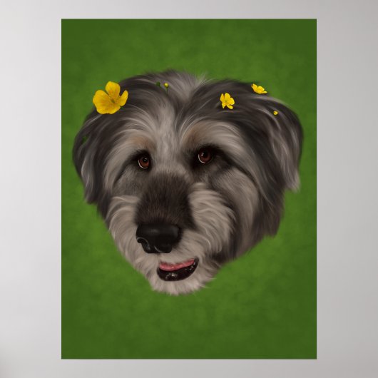 Big Lady Portrait Poster (Voorkant)