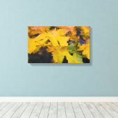 Big Leaf Maple Wrapped Canvas 2 Afdruk (Insitu (Houten vloer))