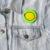 Big Lemon Ronde Button 5,7 Cm (In situ)