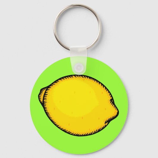 Big Lemon Sleutelhanger (Voorkant)