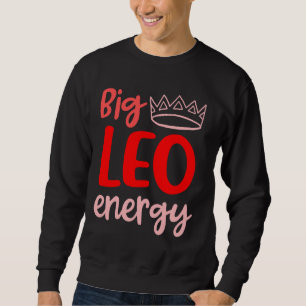 Big Leo Energy Vrouwen Leo Queen Zodiac Leo Seizoe Trui