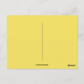 Big Letter Trenton New Jersey Briefkaart (Achterkant)