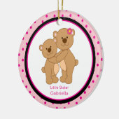 Big/Little Sister Beer Ornament (Links)