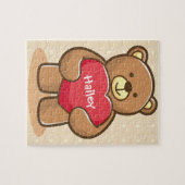 Big Love Teddy Bear 8x10 Legpuzzel (Horizontaal)