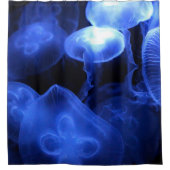Big Luminous Jellyfish Douchegordijn (Voorkant)