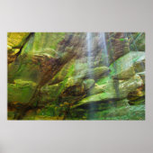 Big Lyon Herfsten, Mohican State Park, Ohio Poster (Voorkant)