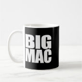 Big Mac Cool Unique And Funny Black White  Koffiemok (Links)