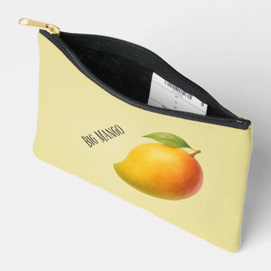 Big Mango, Sweet Fruit and Name on Yellow Etui (Open)