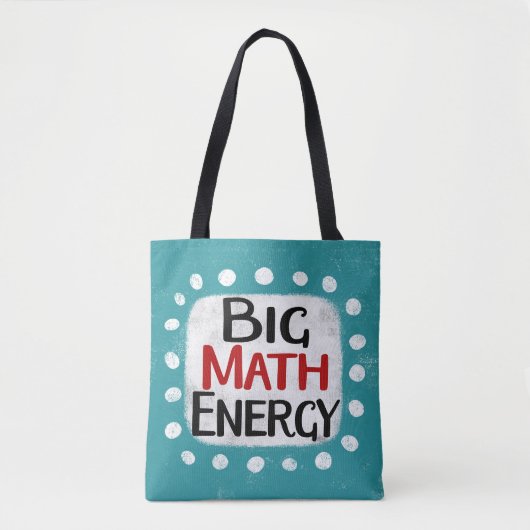 Big Math Sac fourre-tout énergétique (Devant)