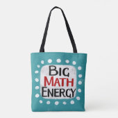 Big Math Sac fourre-tout énergétique (Dos)