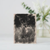 Big Meadows Buck Briefkaart (Staand voorkant)