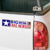 Big Media Fake News Bumpersticker (Op Truck)