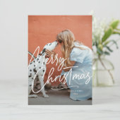Big Merry Feestdagenkaart (Staand voorkant)