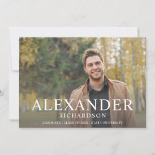 Big Mod Name Foto Afstuderen Aankondiging