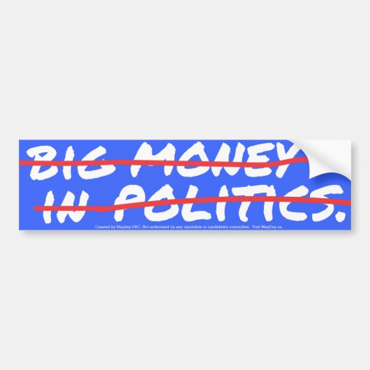 Big Money in (out) Sticker (Voorkant)