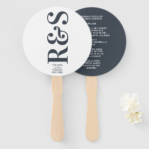 Big Monogram Modern Simple Handwaaier