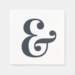Big Monogram Modern Simple Servet