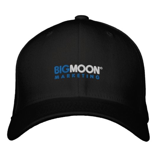 Big Moon Marketing logo honkbal pet (Voorkant)