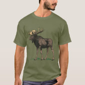 Big Moose T-shirt (Voorkant)