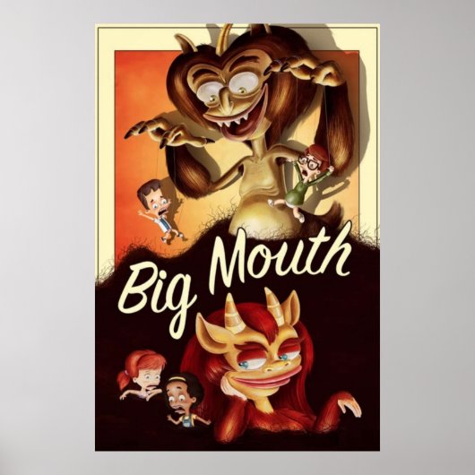 Big Mouth Poster (Voorkant)