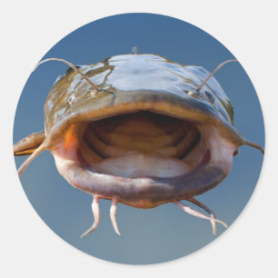 Big Mouth Vist Ronde Sticker