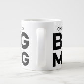 Big Mug | Grosse Mug | Coupe Jumbo | Mug de nom pe (Dos)