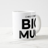 Big Mug | Grosse Mug | Coupe Jumbo | Mug de nom pe (Devant droit)