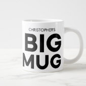 Big Mug | Grosse Mug | Coupe Jumbo | Mug de nom pe (Droite)