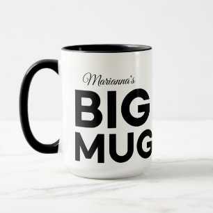 Big Mug Grosse Mug Nom personnalisé du script