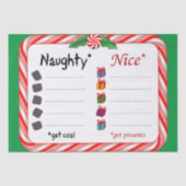 Big Naughty voor Nice Tissuepapier (Voorkant)