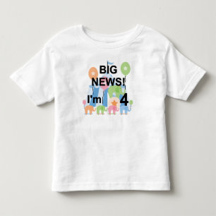 Big News Circus 4th Birthday T-shirts et cadeaux