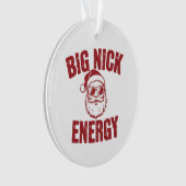 Big Nick Energy Funny Père Noël Rude Christmas Jok (devant)