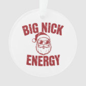 Big Nick Energy Funny Père Noël Rude Christmas Jok (devant)