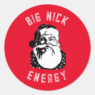 BIG NICK ENERGY RONDE STICKER