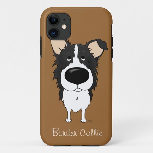 Big Nose Border Collie Case-Mate iPhone Case (Achterkant)